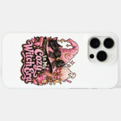 可愛い魔女の時代 ピンクのハロウィン Case-Mate iPhoneケース (裏面 (横))