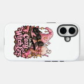 可愛い魔女時代のピンクハロウィン Case-Mate iPhoneケース (裏面 (横))
