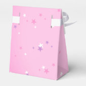可愛い魔法ユニコーン誕生日ガールピンクお願いボックス🦄 フェイバーボックス (裏面サイド)