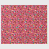 可愛い鳥や猫の柄 ラッピングペーパー (フラット)