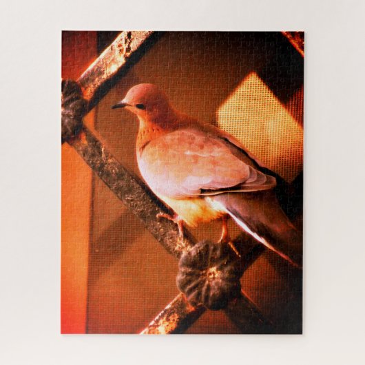 可愛い鳩 ジグソーパズル (縦)