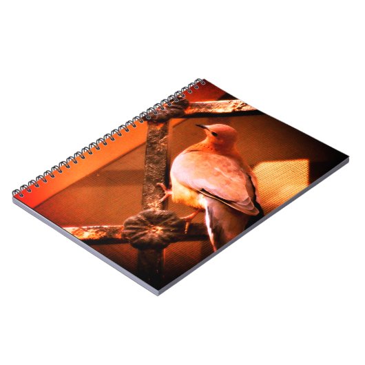 可愛い鳩 ノートブック (左側)