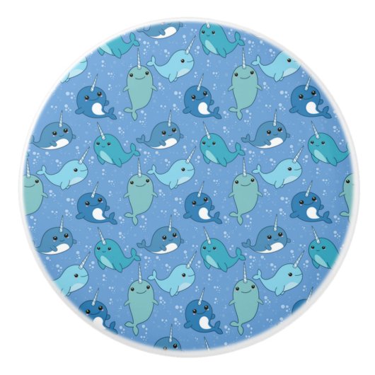 可愛い鳴動パターン セラミックノブ (正面)