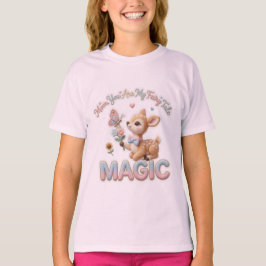可愛い鹿の母の日Tシャツ - 魔法のママへのギフト Tシャツ