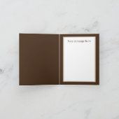 可愛い鹿の追加文字 カード (内部)