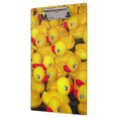 可愛い黄色のゴムダッキー（アヒルちゃん） クリップボード (左)