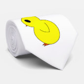 可愛い黄色のピープネックタイ ネクタイ (ロール)