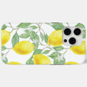 可愛い黄色のレモン Case-Mate iPhoneケース (裏面 (横))