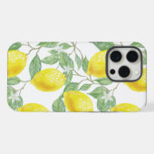 可愛い黄色のレモン iPhoneケース (裏面横)
