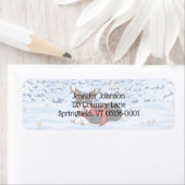 可愛い黒いコルギクリスマストナカイの衣装 ラベル (インサイチュ)