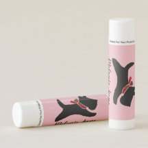 可愛い黒いスコットランド犬あなたの名前と色