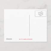 可愛い黒の赤いラディバグは日付の赤ちゃんシャワーを保存 案内ポストカード (裏面)