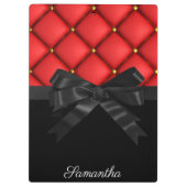 可愛い黒弓 クリップボード (裏面)