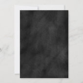 可愛い黒板ベーキングブライダルシャワー招待 招待状 (裏面)