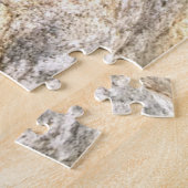 可愛い黒犬ラボ羊飼い犬の自然撮影 ジグソーパズル (側面)