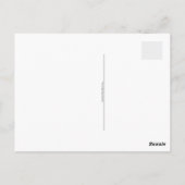 可愛い黒猫と7月4日ハッピーハガキ ポストカード (裏面)