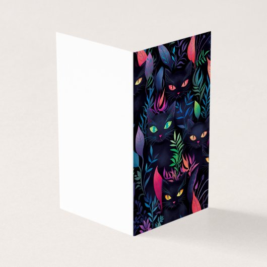 可愛い黒猫カード (外部)