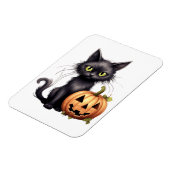 可愛い黒猫デザイン磁石 マグネット (左側)