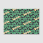 可愛い黒猫ハッピーハローウィン!トリックか治療か？ 薄葉紙 (正面)