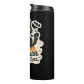 可愛い黒猫ハロウィンカボチャ特大Tシャツ タンブラー (回転右)