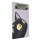 可愛い黒猫マンガ – キッズクリップボード ミニクリップボード (アングル)