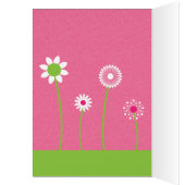 可愛い黒猫空白のノートカード (内側 (左))