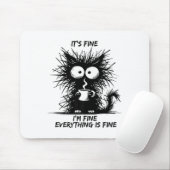 可愛い黒猫素晴らし私は全素晴らし部Fi マウスパッド (マウス)