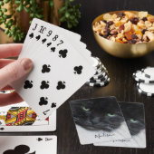 可愛い黒猫顔写真名 トランプ (インサイチュ)