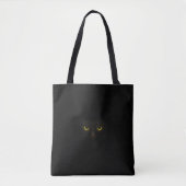 可愛い黒猫 トートバッグ (正面)