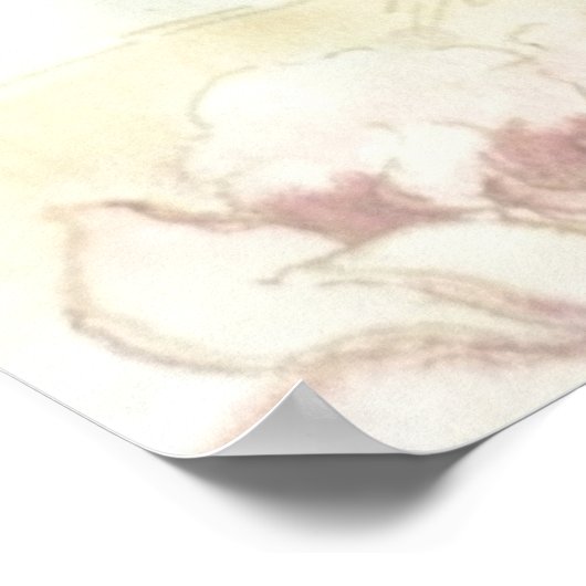 可愛い黒猫 ポスター (角)