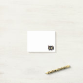 可愛い黒猫 ポストイット (デスク上)