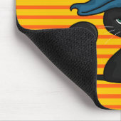 可愛い黒猫 マウスパッド (コーナー)