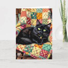 可愛い黒猫 | 君考えの事 カード