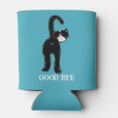 可愛い黒猫 缶クーラー (裏面)