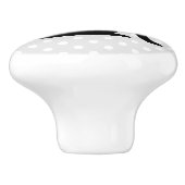 可愛い黒猫DIYセラミックドアと引き出しノブ セラミックノブ (側面)