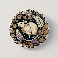 可愛い齧歯動物のペットレイズデザイン