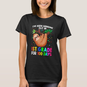 可愛い100日目の学校給食–1年生100日目 Tシャツ