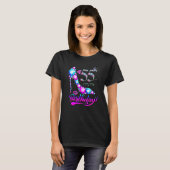 可愛い55歳 55歳の誕生日パーティーの宝石 Tシャツ (正面フル)