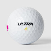 可愛い8ビットピクセルボウ ゴルフボール (ロゴ)
