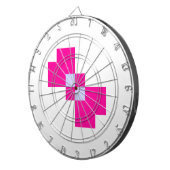 可愛い8ビットピクセルボウ ダーツボード (正面右)