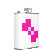 可愛い8ビットピクセルボウ フラスク (右)