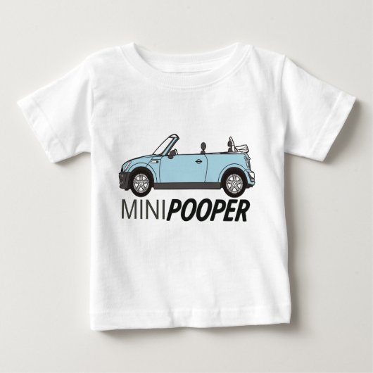 可愛い&おもしろいベビーボディスーツ ベビーTシャツ (正面)