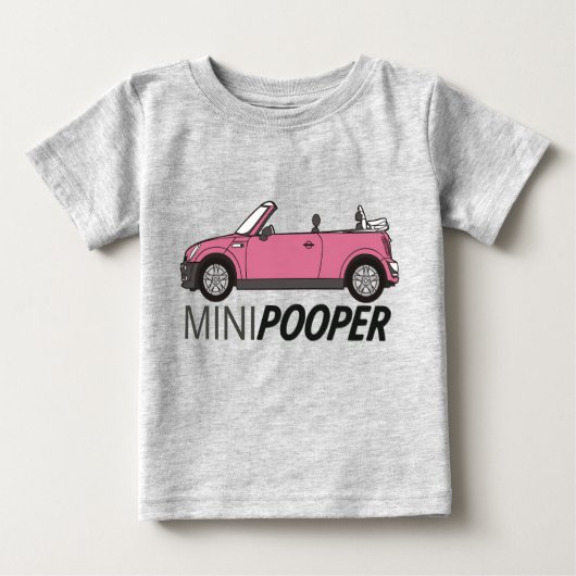 可愛い&おもしろいベビーボディスーツ ベビーTシャツ (正面)