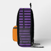 可愛い/お洒落ハロウィーンモンスター プリントバックパック (右)