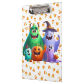 可愛い&クールハロウィーンモンスター クリップボード (左)