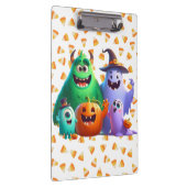 可愛い&クールハロウィーンモンスター クリップボード (右)