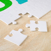 可愛い♦ナラク語のタイ語文字♦ ジグソーパズル (側面)