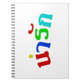 可愛い♦ナラク語のタイ語文字♦ ノートブック (正面)