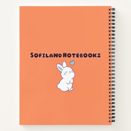 可愛い🌷💜🌷💛 ノートブック (裏面)