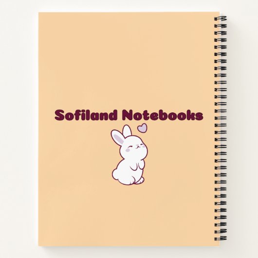 可愛い✨💛🧡🥨 ノートブック (裏面)